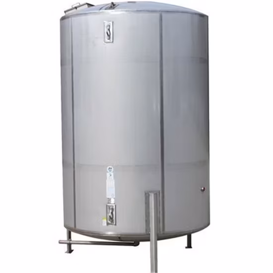 Bể lên men bằng vật liệu không gỉ, có khả năng gia nhiệt, khuấy trộn, làm mát và đựng chất lỏng