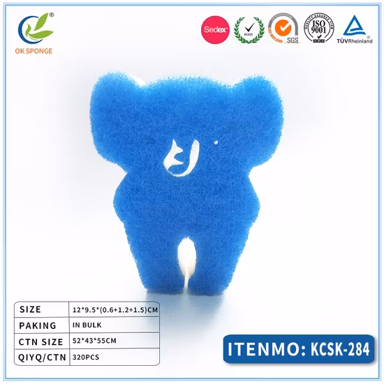 Bọt biển rửa bát ba lớp với độ dày cao, đảm bảo vệ sinh tốt nhất cho gia đình