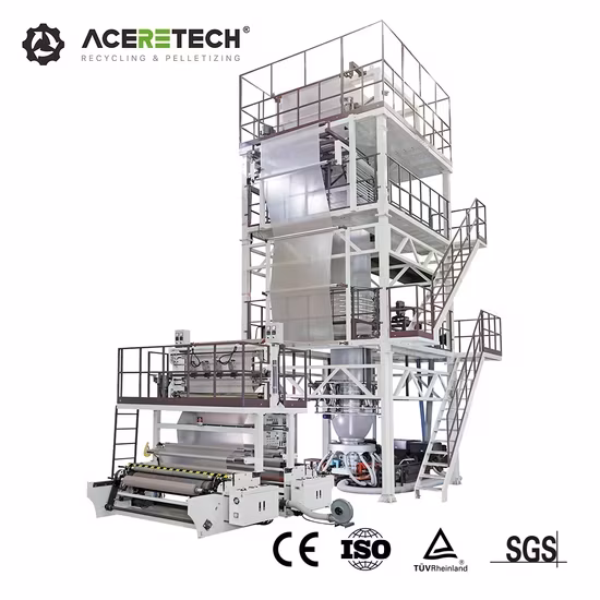 Cm-Ts55 Nhà máy phim thổi hai lớp phân hủy từ nhà cung cấp uy tín