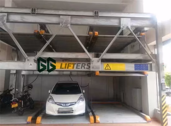 Giải pháp đỗ xe thông minh đa cấp tự động với chức năng nâng và trượt