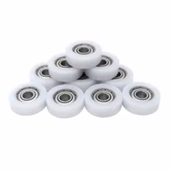 Bánh xe trượt bằng vật liệu nhựa POM, có bi bạc đạn dành cho cửa sổ và cửa trượt