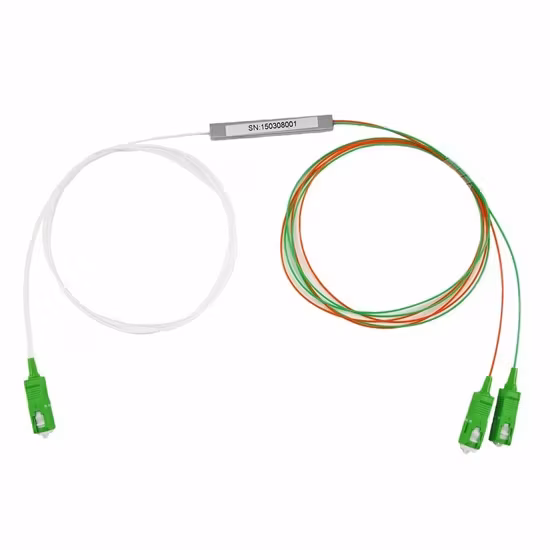 Bộ chia sợi quang mini thép FTTH 1X2 1X4 1X8 1X16 Fbt Copuler 0.9mm 2way 4way 8way PLC