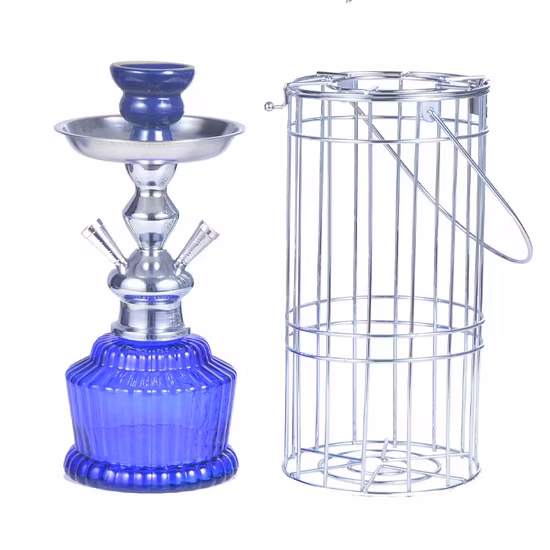Wanchuang bộ lồng shisha - ống đôi hút thuốc lá bát gốm kẹp - Sản phẩm bán chạy