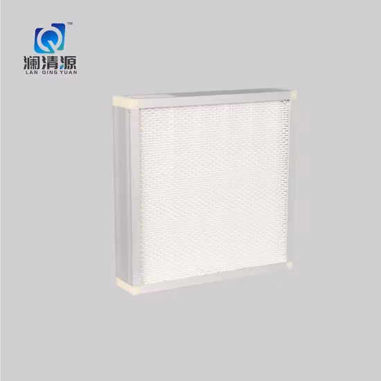 Bộ tách bán hàng không có vách ngăn và bộ lọc HEPA hiệu suất cao, phù hợp với nhiệt độ cao, màng lọc không khí từ nhà sản xuất chính