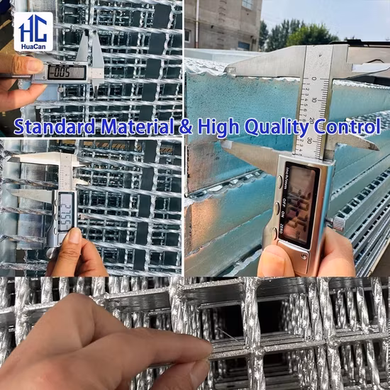 Bảng thép hàn ép mạ kẽm tùy chỉnh, sản phẩm bảng thép gợn sóng và lối đi bằng nhôm không gỉ cho nền tảng công nghiệp
