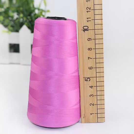 Chất liệu polyester nhuộm trắng 100% dùng cho dệt và đan tất 20/3 30s 40/2