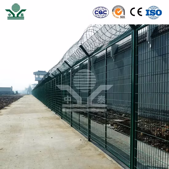 Dây kẽm gai xoắn Zhongtai Trung Quốc - Sản phẩm đường kính 300mm 450mm 730mm cho hàng rào an ninh sân trước