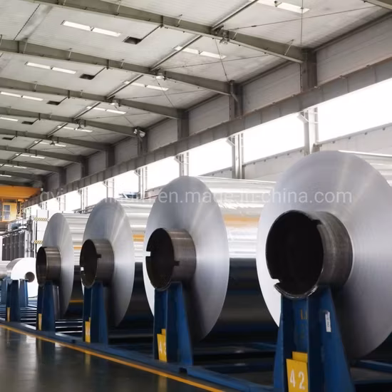 Chất lượng ổn định giấy nhôm mái 8011, cuộn jumbo hợp kim nhôm micron từ nhà cung cấp uy tín