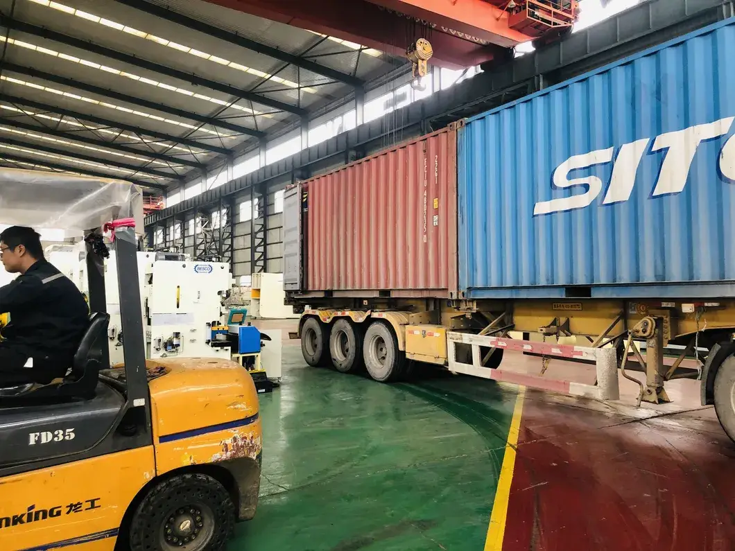 Máy cấp liệu servo cuộn thép Nc, máy tháo cuộn, máy duỗi thẳng với cấu hình cao cho tấm kim loại từ Bescomt - Sản phẩm cho ngành công nghiệp hình ảnh 32-description