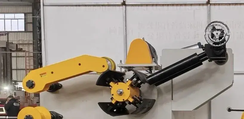 Máy cấp liệu servo cuộn thép Nc, máy tháo cuộn, máy duỗi thẳng với cấu hình cao cho tấm kim loại từ Bescomt - Sản phẩm cho ngành công nghiệp hình ảnh 19-description