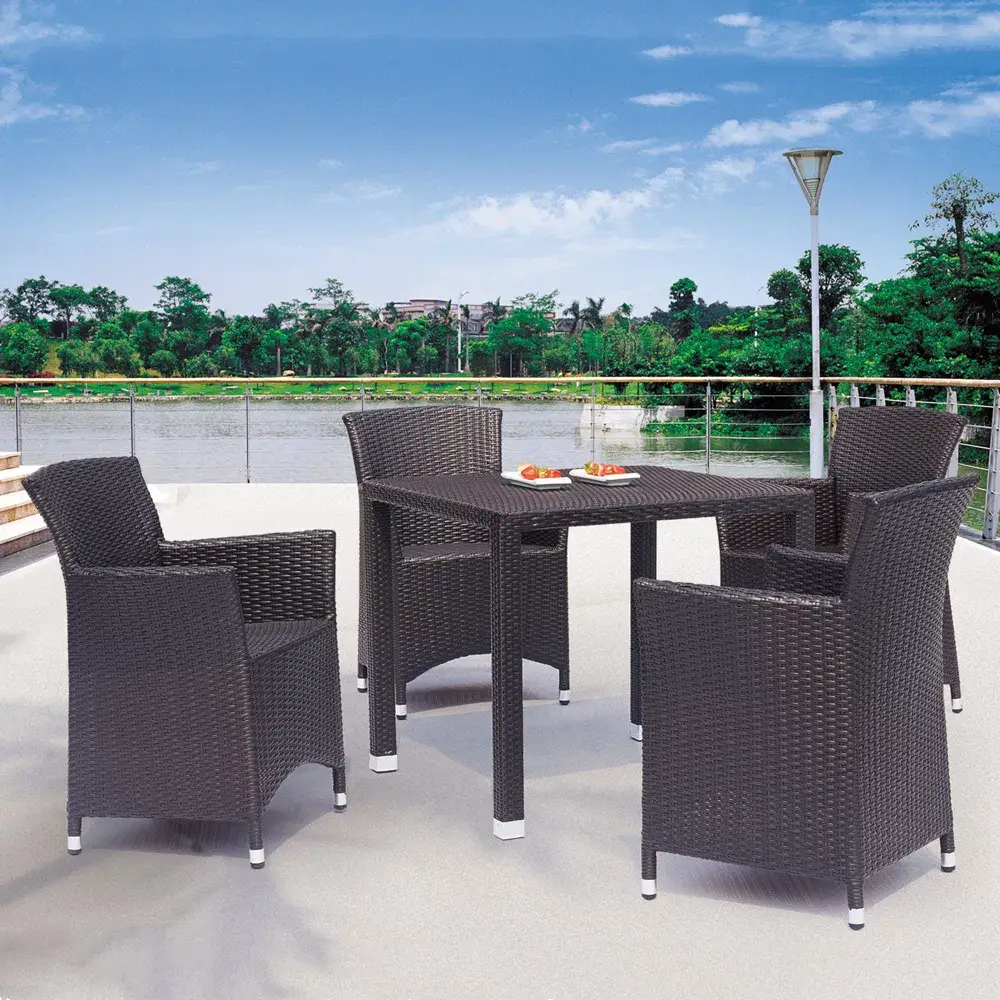 Bộ ghế ngồi ngoại thất cho người với đệm và bàn bistro: Sự lựa chọn hoàn hảo cho không gian ngoại thất hình ảnh 17-description