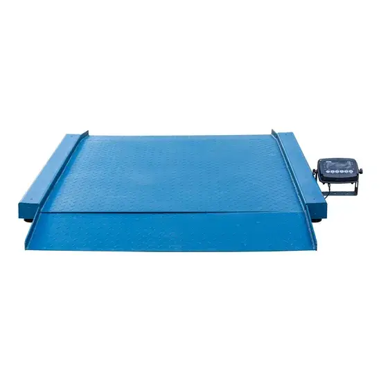 Cân sàn nền thấp 40mm với ramp thuận tiện cho việc nạp hàng