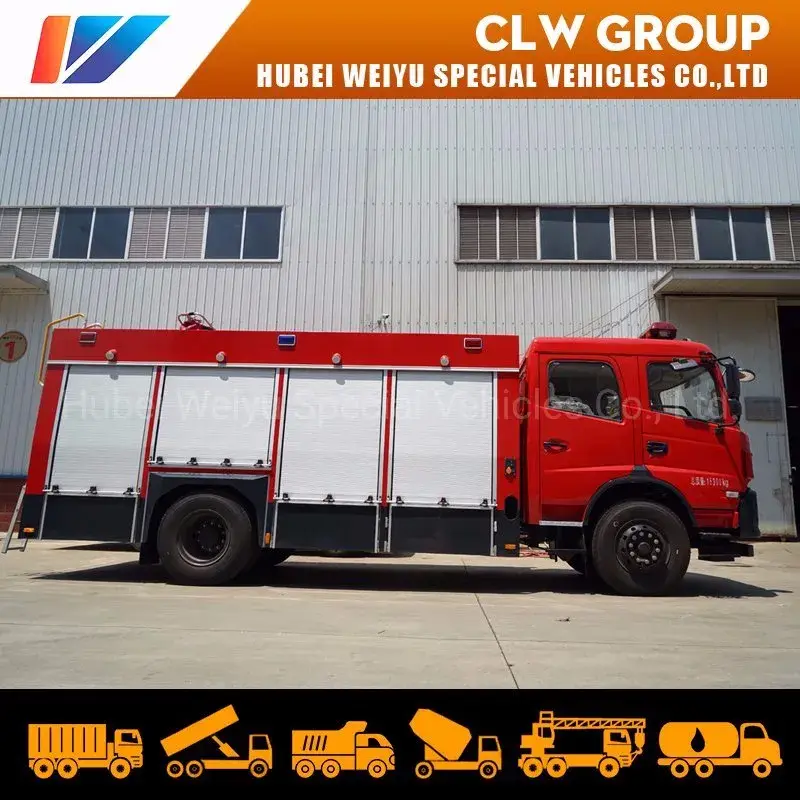 Xe tải chữa cháy nước 6 tấn Dongfeng 2000L - Sản phẩm chất lượng từ Trung Quốc