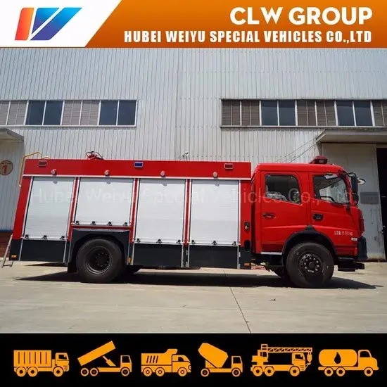 Xe tải chữa cháy nước 6 tấn Dongfeng 2000L - Sản phẩm chất lượng từ Trung Quốc