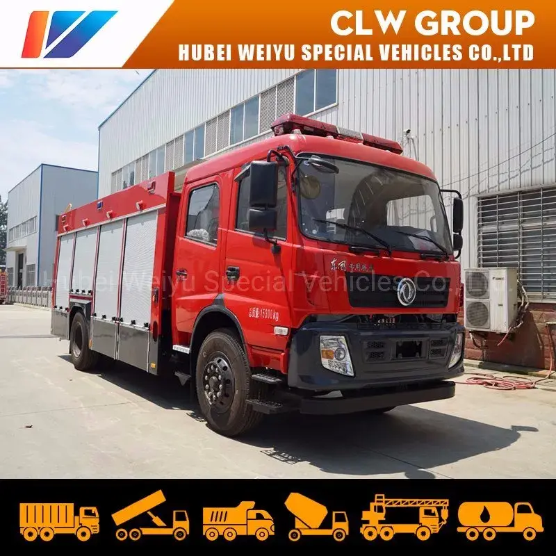 Xe tải chữa cháy nước 6 tấn Dongfeng 2000L - Sản phẩm chất lượng từ Trung Quốc