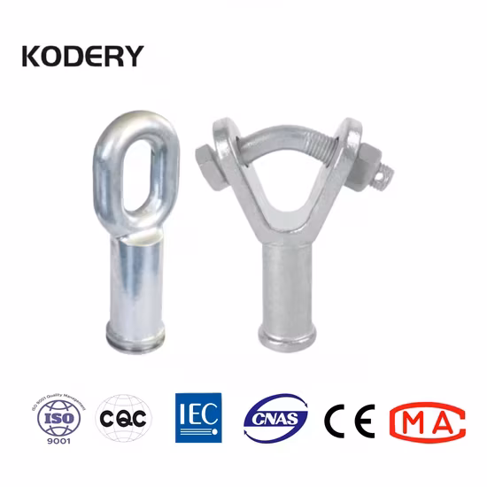 Bộ cách điện sứ Kodery Line Post dành cho điện áp cao ANSI 57-2L-1, chất lượng Pin Post