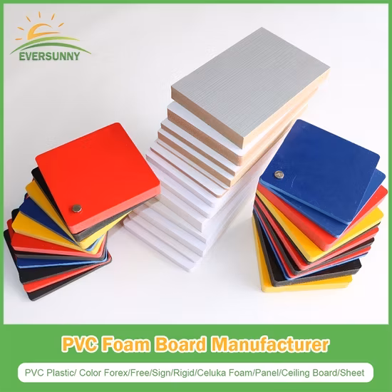 1220*2440mm Bảng nhựa PVC/ Màu Forex Rigid Celuka Foam - Sản phẩm chất lượng cao cho Bảng hiển thị, Khắc Biển báo và In UV