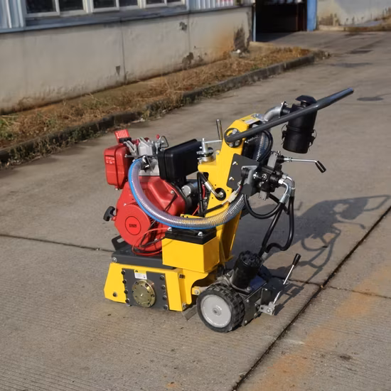 Máy gỡ kẻ đường nóng chảy tự động với lưỡi dao chất liệu hợp kim