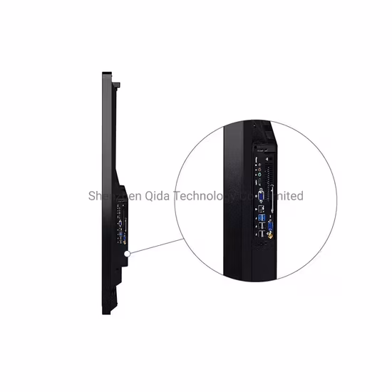 Màn hình LCD cảm ứng hồng ngoại 75inch dành cho giáo dục, bảng tương tác thông minh tích hợp máy tính