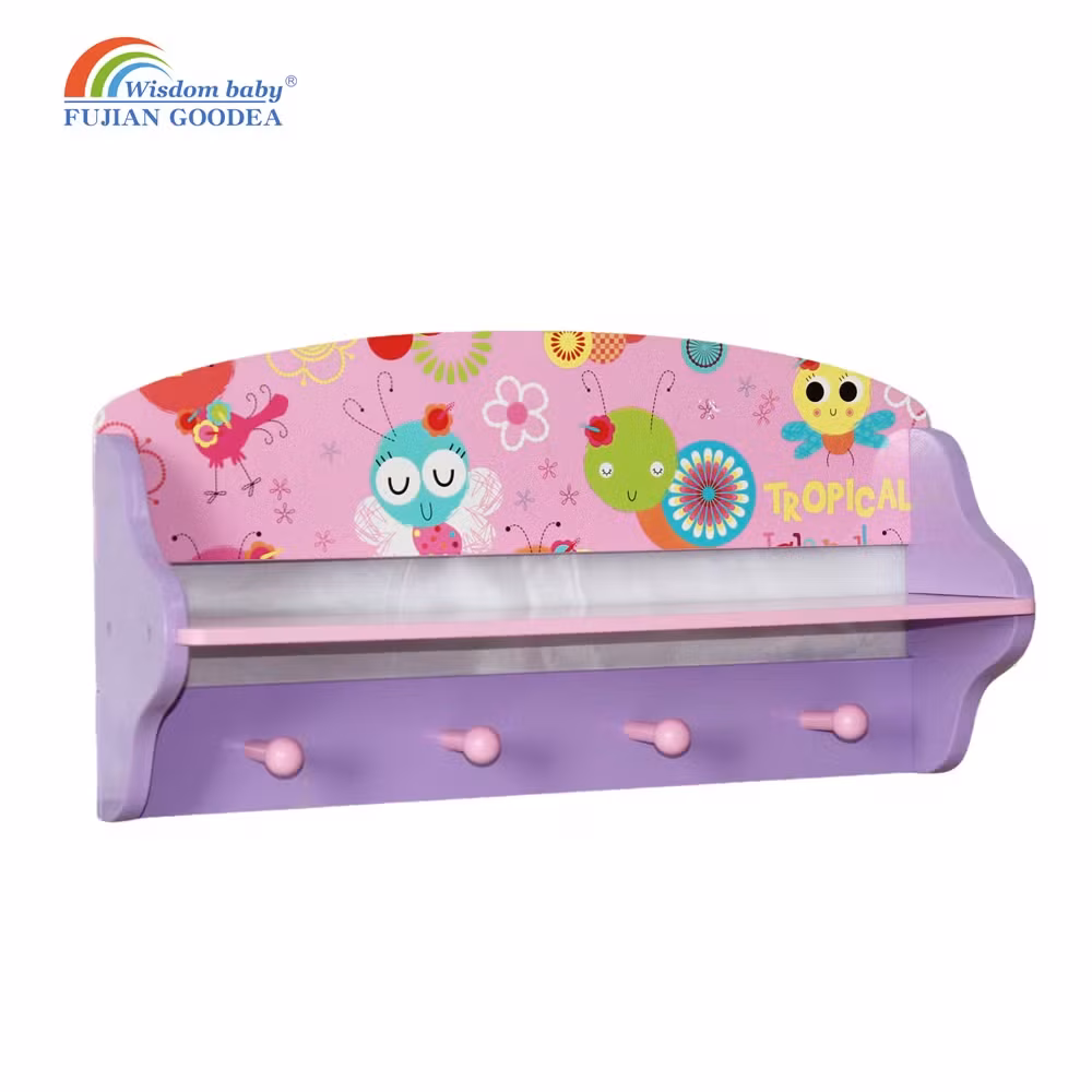 Giá treo áo tường gỗ cho trẻ em - Lựa chọn tốt nhất cho không gian phòng ngủ hình ảnh 4-description