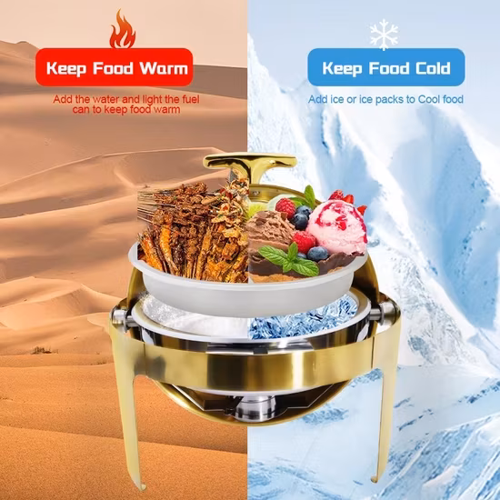 Đồ dùng buffet chất lượng cao tại nhà hàng khách sạn Daosheng - lựa chọn tốt cho việc giữ ấm thực phẩm