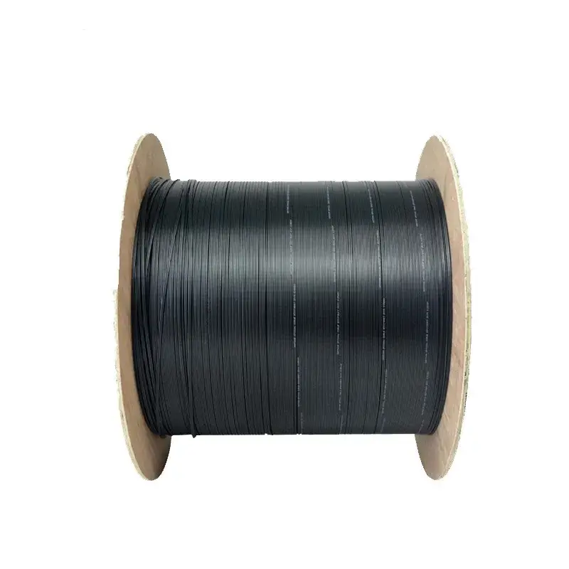 1 Cáp Drop FTTH Tự Lắp Đặt với Dây Messenger Đa Dụng