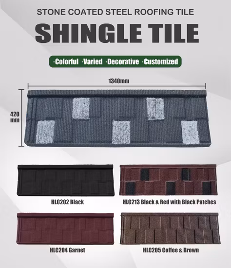 Ngói lợp mái phủ đá thép bán sỉ