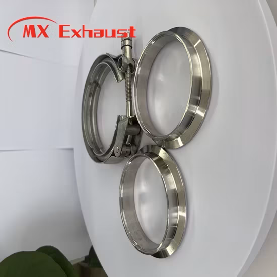 Kẹp ống xả V Band chất liệu thép không gỉ chất lượng tốt, thuận tiện lắp đặt