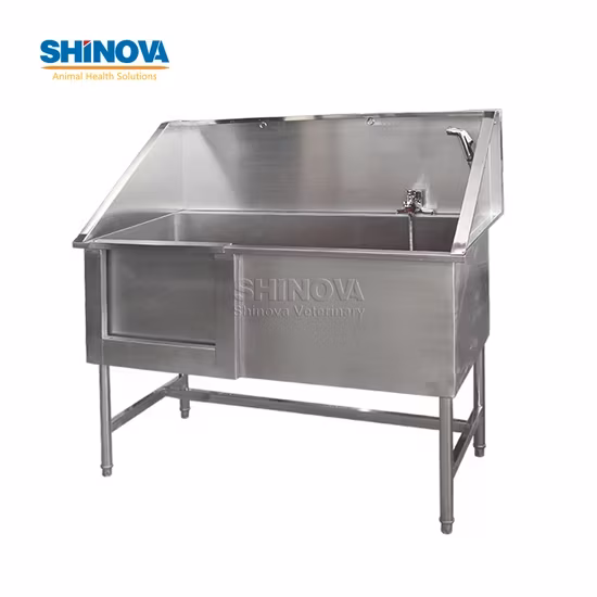Bồn tắm chó thú y chất liệu thép không gỉ, mua trực tiếp từ nhà sản xuất