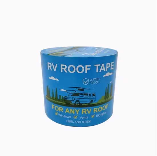 Băng keo butyl trắng dùng sửa chữa mái, niêm phong xe giải trí