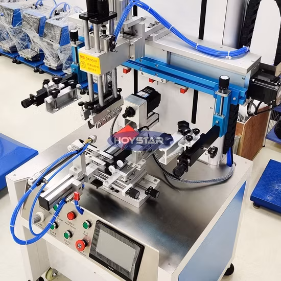 Thiết bị in lụa tự động đa màu cho cốc và chai hình trụ