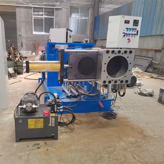 Máy ép cao su 90mm sử dụng công nghệ trục vít lạnh cho dây chuyền sản xuất cao su