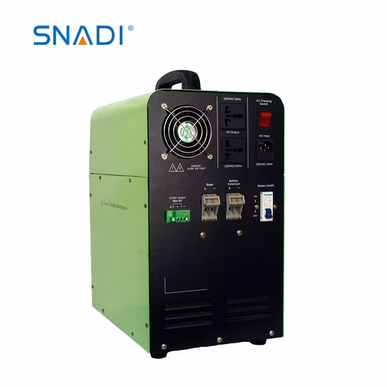 Giải pháp năng lượng mặt trời cho gia đình 500W, hệ thống điện AC/DC và sóng sine thuần