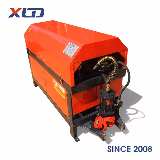 Máy duỗi và cắt thanh thép bằng thủy lực, giúp công việc xây dựng hiệu quả hơn