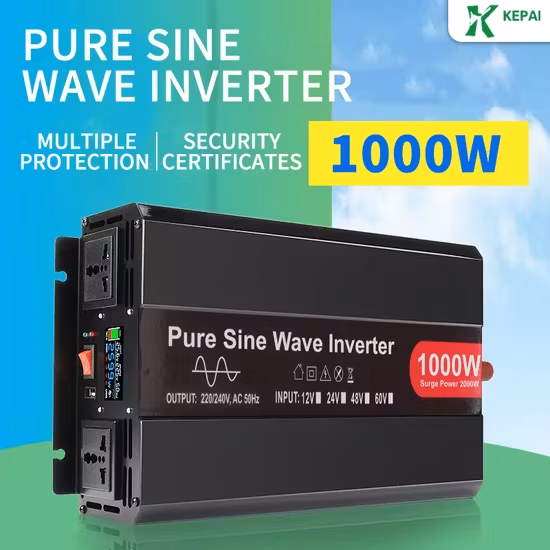 Máy phát điện di động công suất 1000W, thiết kế inverter hiệu suất cao và màn hình LCD đa năng