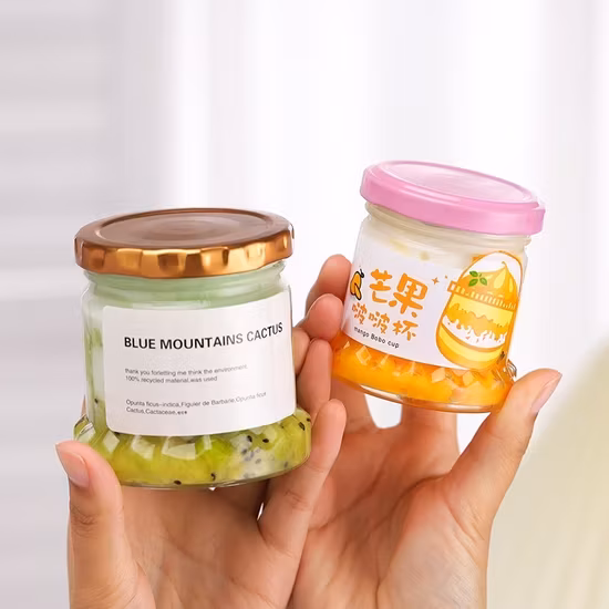 Bình tổ chim chịu nhiệt cao, bình thủy tinh an toàn cho thực phẩm, bình hấp chất lượng
