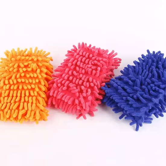 Bàn chải chenille và khăn microfiber - Giải pháp tuyệt vời cho việc làm sạch xe