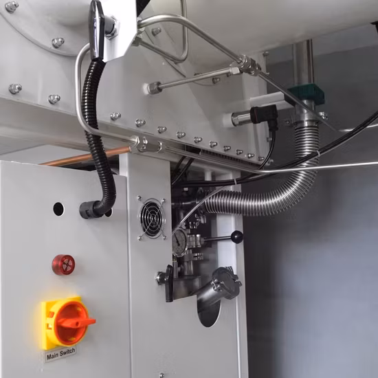 Hộp găng tay chân không chất liệu thép không gỉ dành cho việc nghiên cứu hóa học vô cơ và hữu cơ