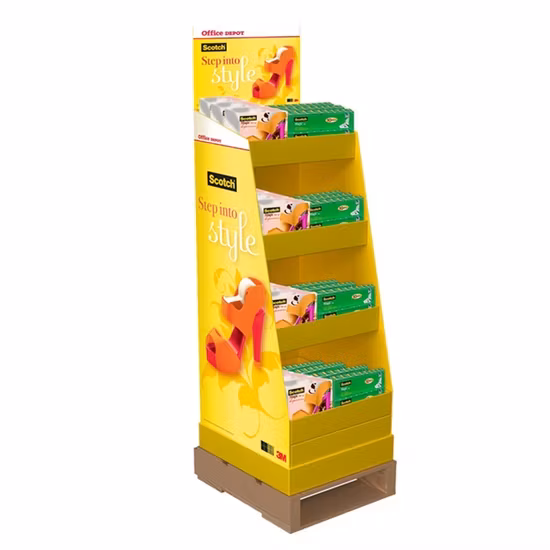 Đỡ trưng bày bìa cứng dành quà tặng Giáng sinh cho trẻ em