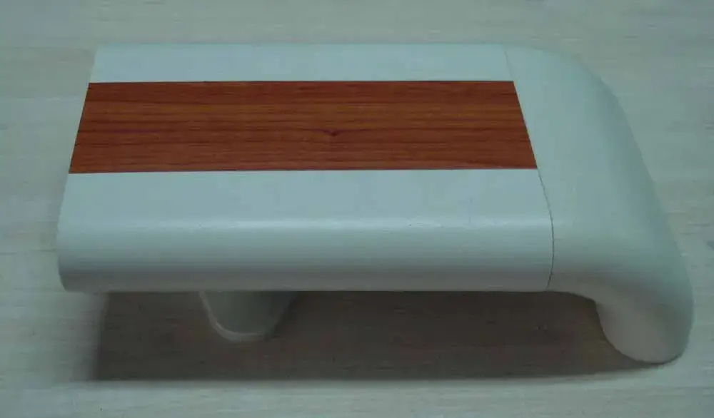 Tay vịn bảo vệ hành lang bằng nhôm PVC chống va đập hiệu quả