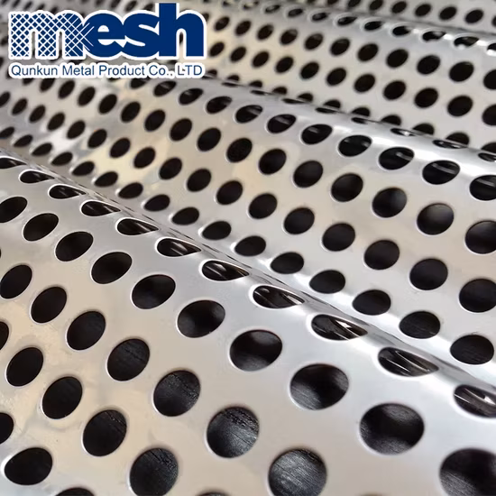Lưới loa tròn làm từ thép không gỉ, có lỗ perforated