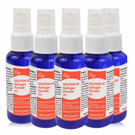 Bình xịt diệt khuẩn Hydrogen Peroxide 100ml dành cho việc sử dụng tại nhà và khi đi du lịch