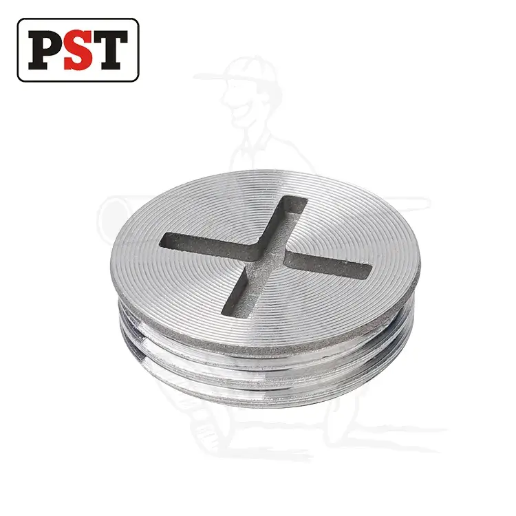 Đầu nối điện nhôm kết hợp với nắp đậy nhôm một chiều