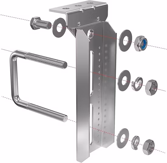 Bảng giá đỡ thuyền U-Bolt: Lựa chọn lắp đặt thuyền dễ dàng