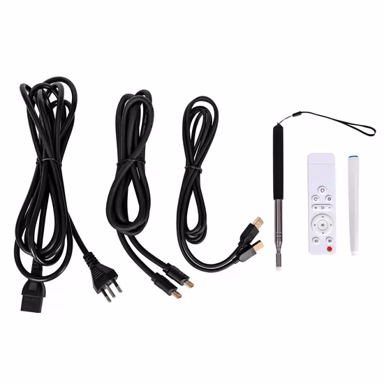 65 Bảng thông minh đa chức năng Miboard V12 với đèn LED hồng ngoại và màn hình LCD hiển thị