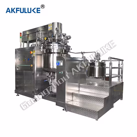Máy khuấy điều chế chân không Akfuluke dành cho sản phẩm hóa chất và mỹ phẩm có độ nhớt cao