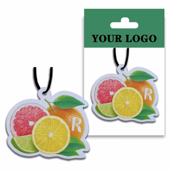 Khử mùi tùy chỉnh sublimation: Thẻ và giấy nước hoa treo xe, làm mới không khí hiệu quả