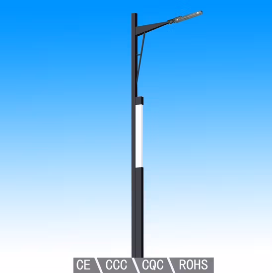 Đèn đường LED hiện đại với chiều dài 6m