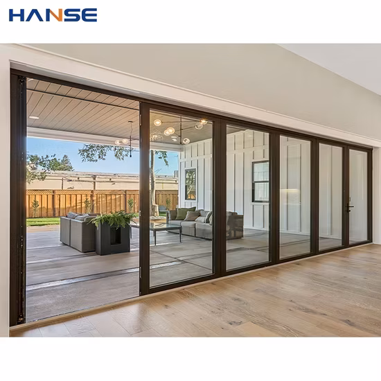 Cửa kính trượt hai lớp nhôm chất lượng cao Foshan - Lựa chọn hoàn hảo cho biệt thự hiện đại