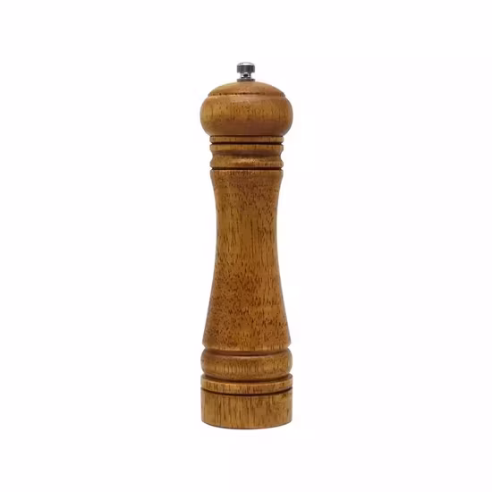Cối tiêu gỗ có thể điều chỉnh độ thô cho gia vị, sản phẩm cối tiêu từ gỗ tự nhiên